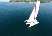 noleggio yacht trimarano neel 45 vela al mare